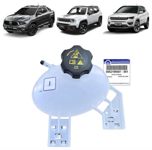 DEPOSITO RECUPERADOR AGUA ORIGINAL FIAT TORO JEEP COMPASS RENEGADE