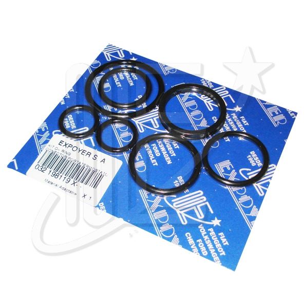 KIT ORING PARA CAJA PORTA TERMOSTATO VW FOX GOL TREND SURAN