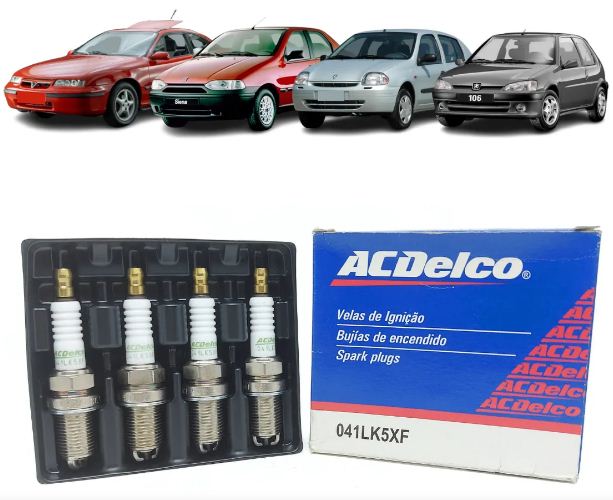 BUJIA ACDELCO CITROEN BERLINGO PEUGEOT 206 306 405 PARTNER RENAULT CLIO I KANGOO I K7M CLIO II KANGOO II K4M