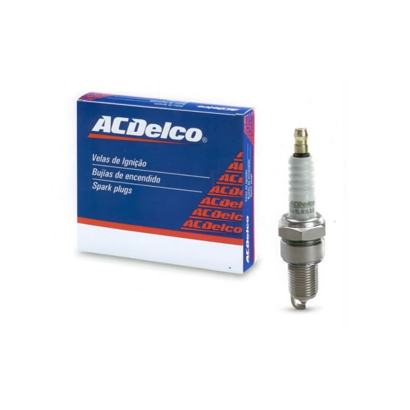 BUJIA ACDELCO ROSCA LARGA C/RESISTOR CHEVROLET CORSA CELTA PRISMA FIAT 128 UNO RENAULT 11 19 CLIO