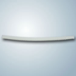 MANGUERA INYECCION CORRUGADA CRISTAL LARGO 230MM BOCA 7.5MM