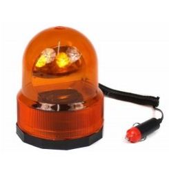 BALIZA GIRATORIA CON IMAN 24V