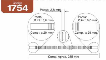 MANGUERA INYECCION CORRUGADA CRISTAL LARGO 285MM BOCA 6MM