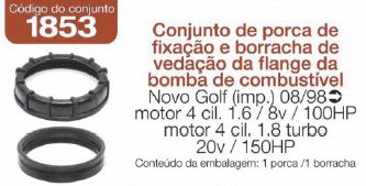 KIT TUERCA/JUNTA BOMBA GOLF IMPORTA