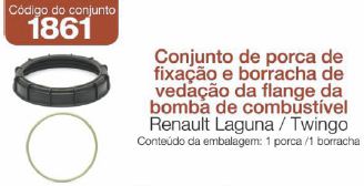 KIT TUERCA/JUNTA BOMBA LAGUNA-TWING