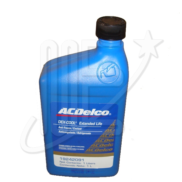 LIQUIDO REFRIGERANTE CONCENTRADO  ACDELCO  ROJO 1L