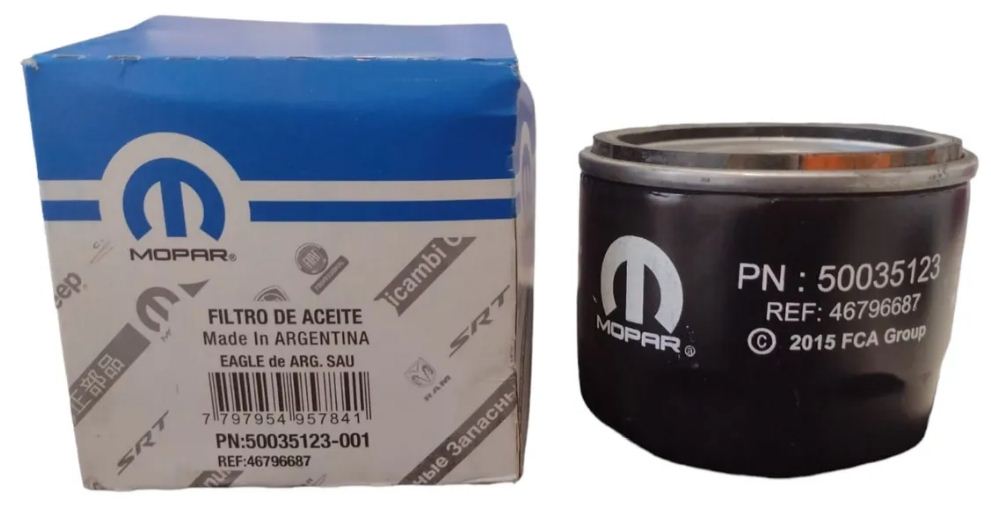 FILTRO ACEITE ORIGINAL FIAT ARGO CRONOS GRAND SIENA LINEA PALIO ETORQ 1.6 16V PALIO EVO 1.6 16V