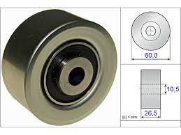 TENSOR POLY V PEUGEOT 206 PARTNER TU5JP4 CITROEN BERLINGO XSARA 1.6 16V 10X60X27