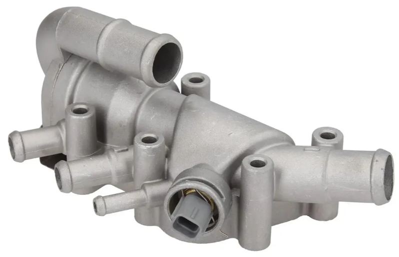 BASE TERMOSTATO COMPLETO HITNA METAL/ALUMINIO FORD ECOSPORT ZETEC ROCAM CODO CURVO
