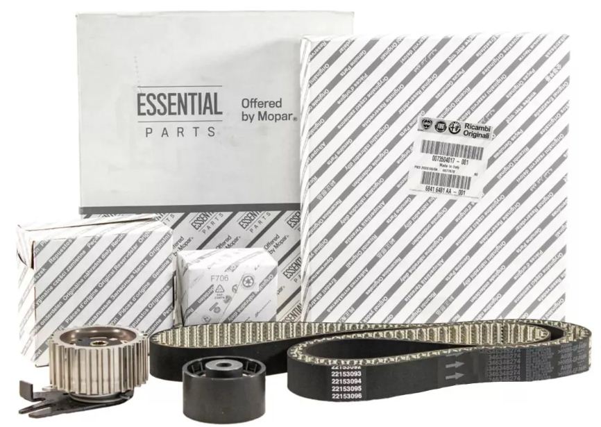 KIT DISTRIBUCION ORIGINAL FIAT TORO 2.0 JEEP RENEGADE COMPASS CORREA TEFLON