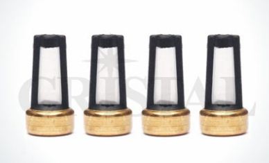 KIT 4 FILTROS CRISTAL REPARACION INYECTORES BOSCH ROCHESTER MULTIPUNTO