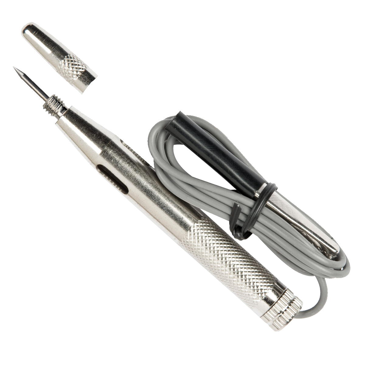 BUSCA POLO 12V TIPO LAPIZ CON CABLE Y PINZA COCODRILO