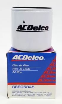 FILTRO ACEITE ACDELCO  CHEVROLET ASTRA CELTA CORSA AGILE ONIX MERIVA PRISMA SPIN FIAT PALIO