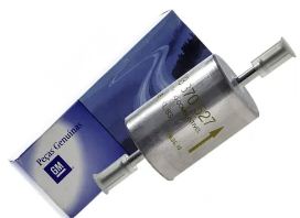 FILTRO COMBUSTIBLE ORIGINAL GM METALICO CHEVROLET AGILE MONTANA ONIX PRISMA CELTA CORSA MERIVA COBALT SPIN