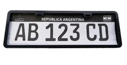 JUEGO MARCO PARA PATENTE NUEVA MERCOSUR LYF 998