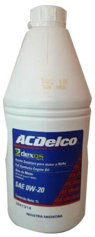 ACEITE 0W20 DEXOS 1 LITRO