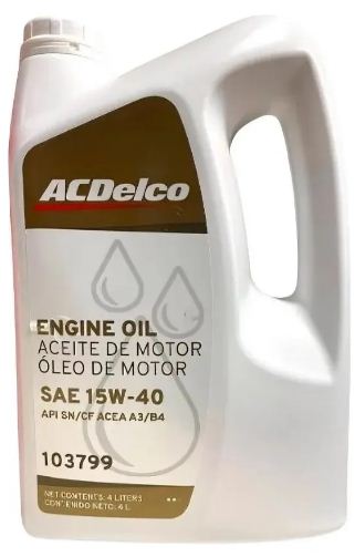 ACEITE ACDELCO 15W40 MINERAL 4 LITROS