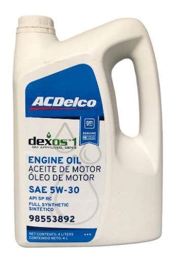 ACEITE SINTETICO 4L 5W30 ACDELCO 106399