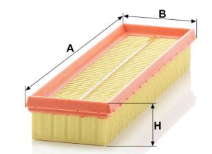 FILTRO AIRE MASTERFILT FROD ORION GL 1.6 RENAULT TWINGO A 297 B 87 H 43