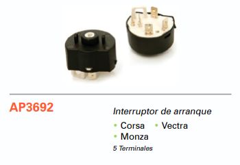 CONTACTOR ARRANQUE PAULUCCI CHEVROLET CORSA MONZA VECTRA