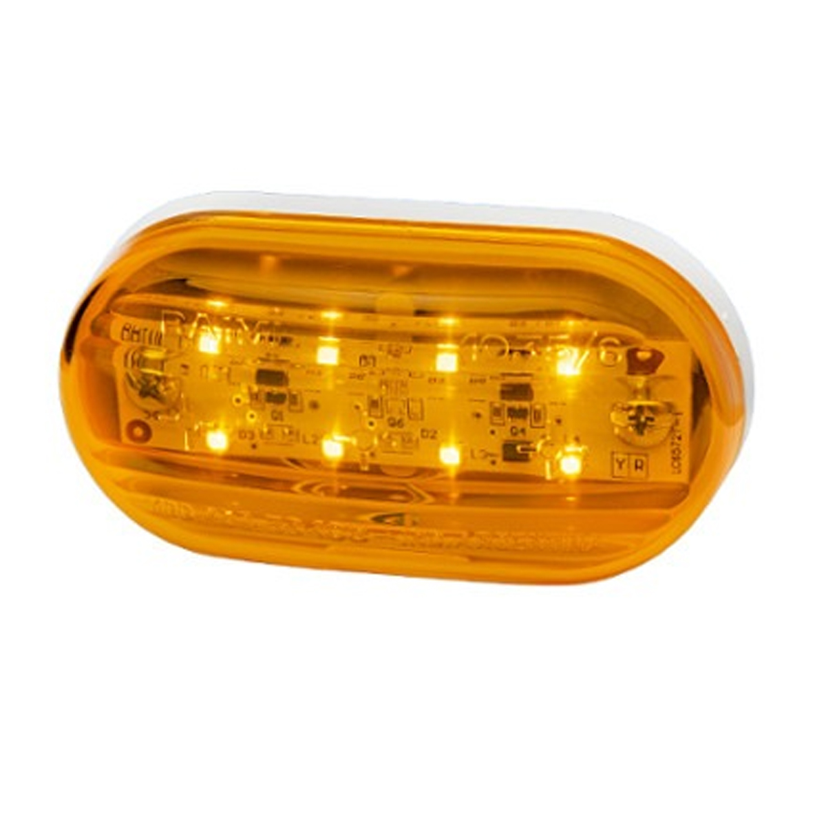 FARO BAIML 1034 BIVOLTAJE 12/24V AMBAR 8 LEDS DELIMITADOR LATERAL Y GIRO