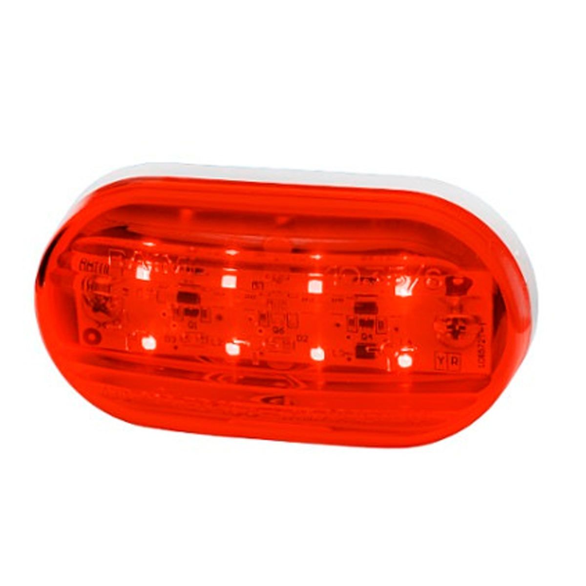 FARO BAIML 1034 BIVOLTAJE 12/24V ROJO 8LEDS BIPOLAR