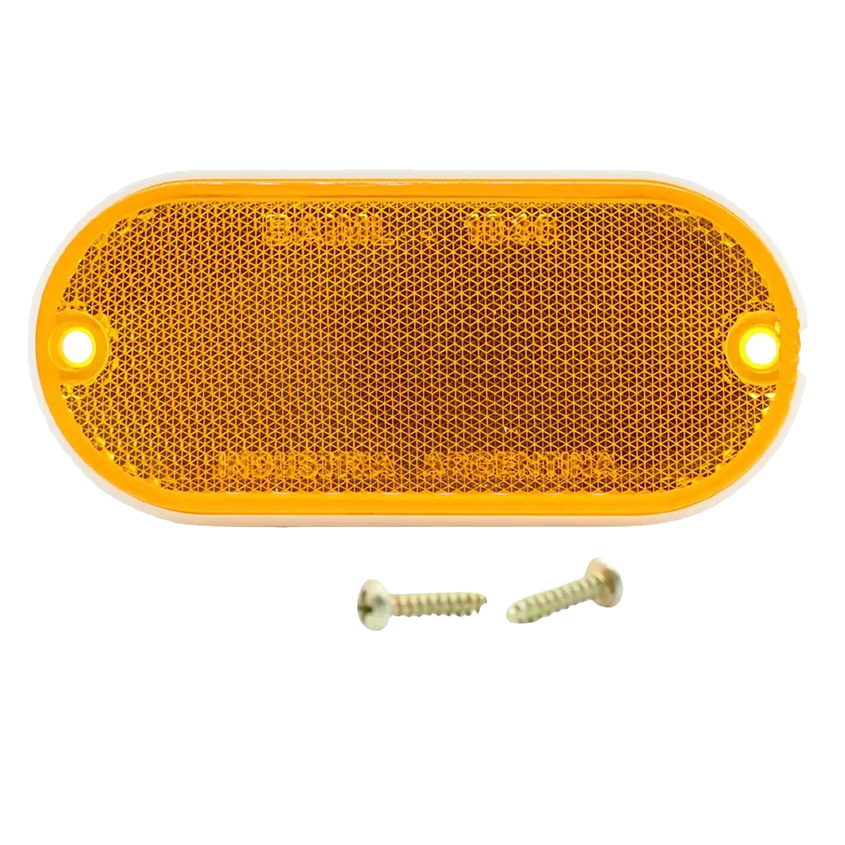 REFLECTIVO OJO DE GATO BAIML 1040 OVALADO AMBAR C/U