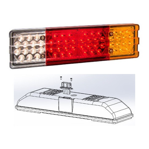 FARO BAIML 1350 MB 12V 24V CON CONEXION DE FICHA 1403