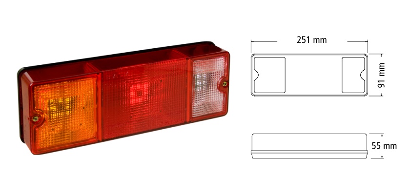 JGO FAROS BAIML 1580 LED ELECTRONICO 12V 24V X JUEGO