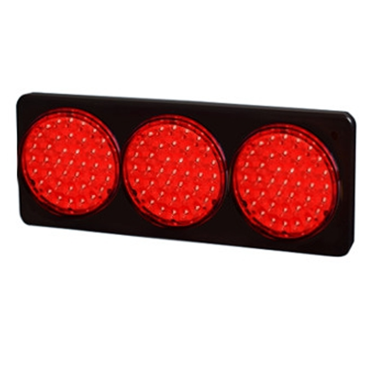 FARO BAIML 39 LEDS C/PANEL FRENTE 12/24V TODOS ROJO BIPOLAR (3 MARIAS)