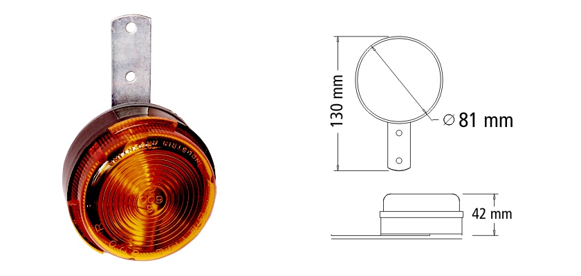 FARO BAIML C/SOPORTE            C/U