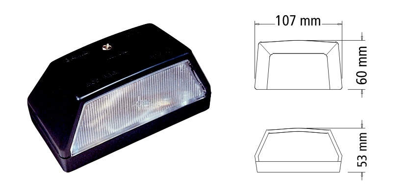 FARO BAIML ILUMINA PATENTE CHICO   C/U