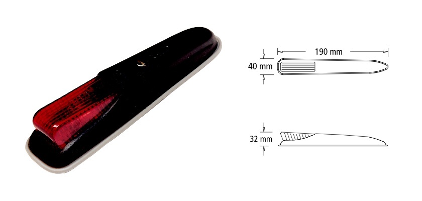 FARO BAIML 750 POSICION TECHO X JUEGO DE 2 UNIDADES