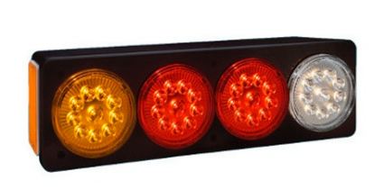 FARO BAIML 3400E BIVOLTAJE 12/24V AMBAR UNIPOLAR ROJO BIPOLAR ROJO BIPOLAR CRISTAL UNIPOLAR IZQUIERDO