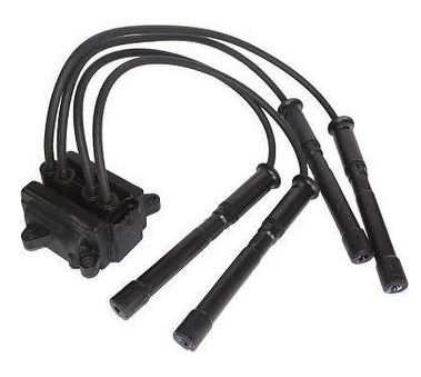 BOBINA IGNICION BERU RENAULT CLIO II KANGOO TWINGO CON CABLE 4 AGUJEROS