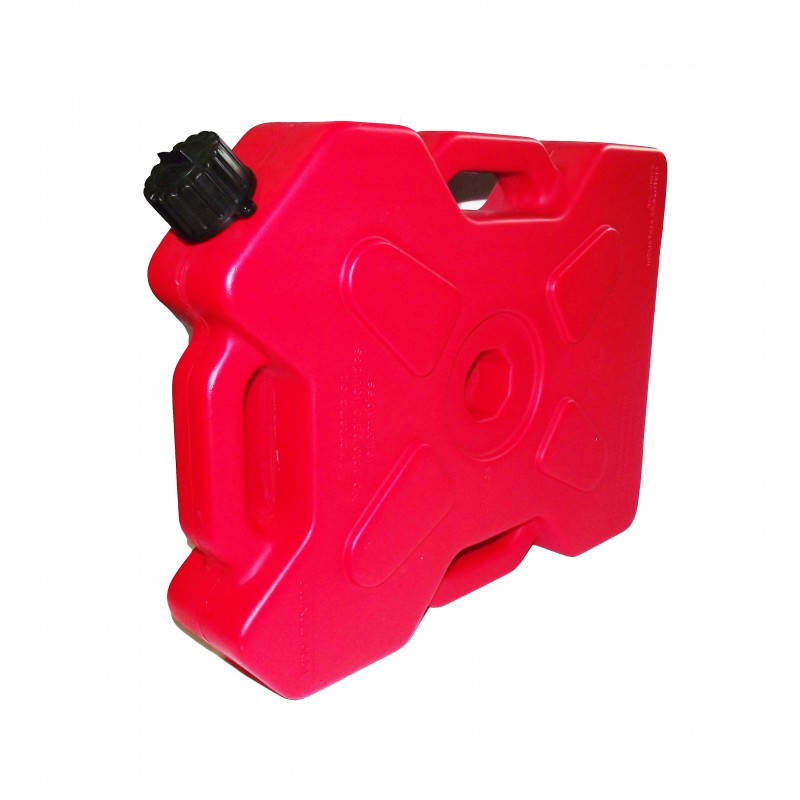 BIDON EXTRA CHATO COMBUSTIBLE 8.5 LITROS CON AGUJERO P/ SOPORTE