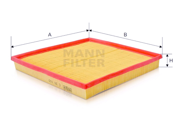 FILTRO AIRE MANN FIAT ARGO CRONOS 1.8 E-TORQ