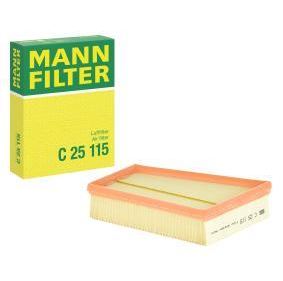 FILTRO AIRE MANN RENAULT MEGANE II III FLUENCE DUSTER NISSAN SENTRA